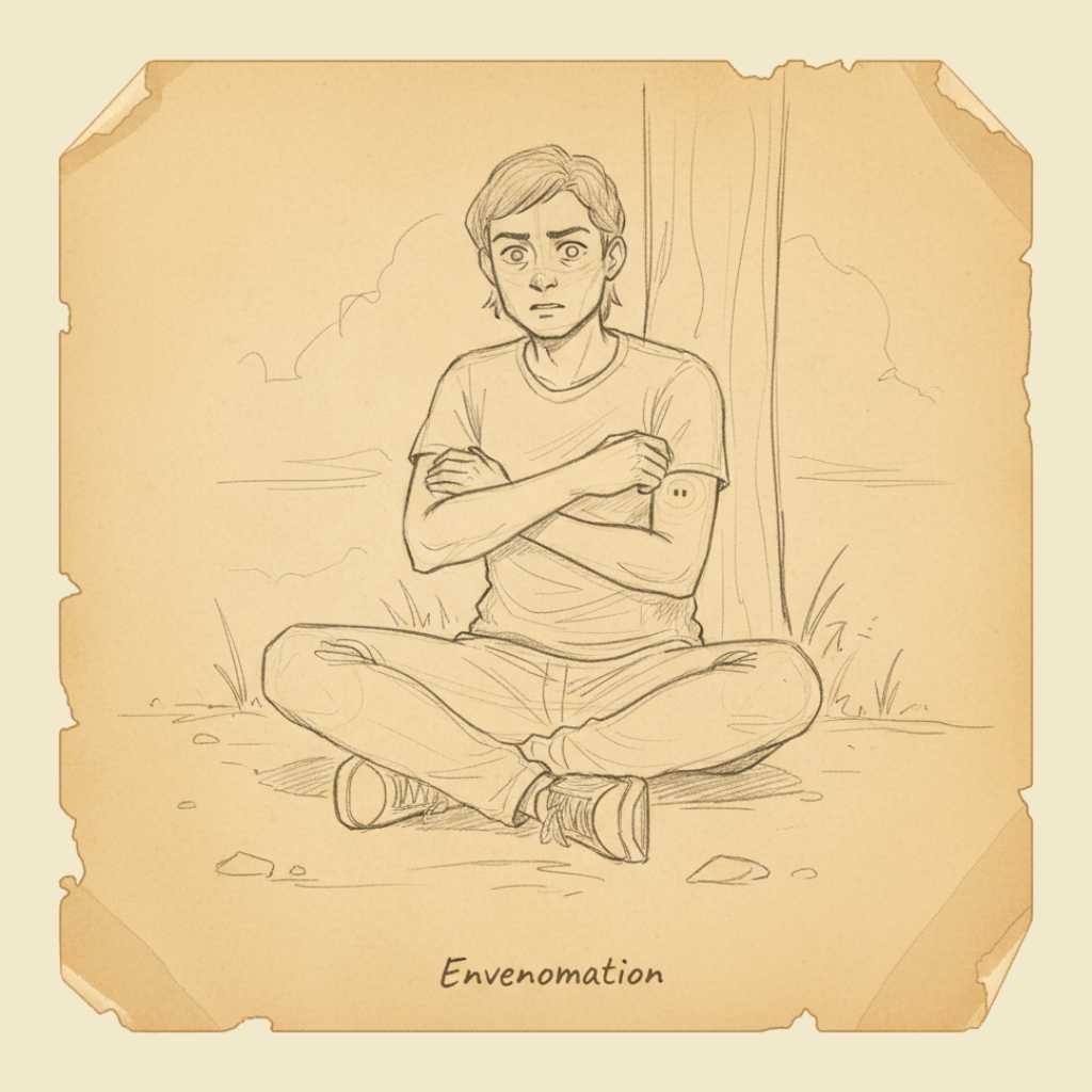 Field sketch: Envenomation in children