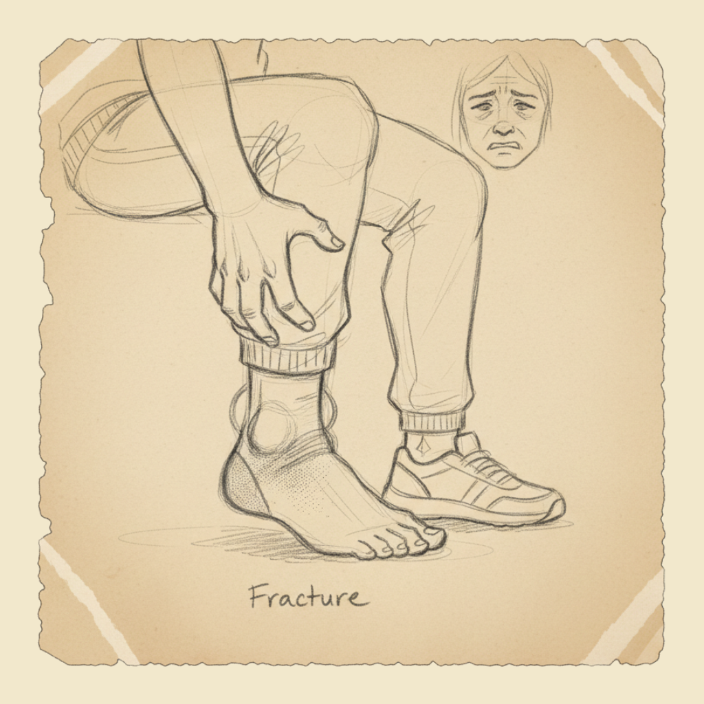 Field sketch: Fractures, dislocations, sprains and strains in children
