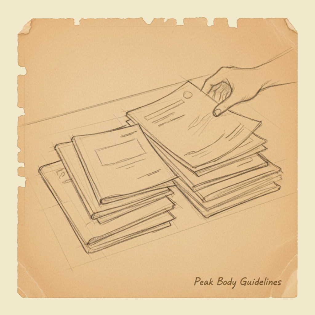 Field sketch: Peak-body guidelines — when ANZCOR isn't the only voice in the room
