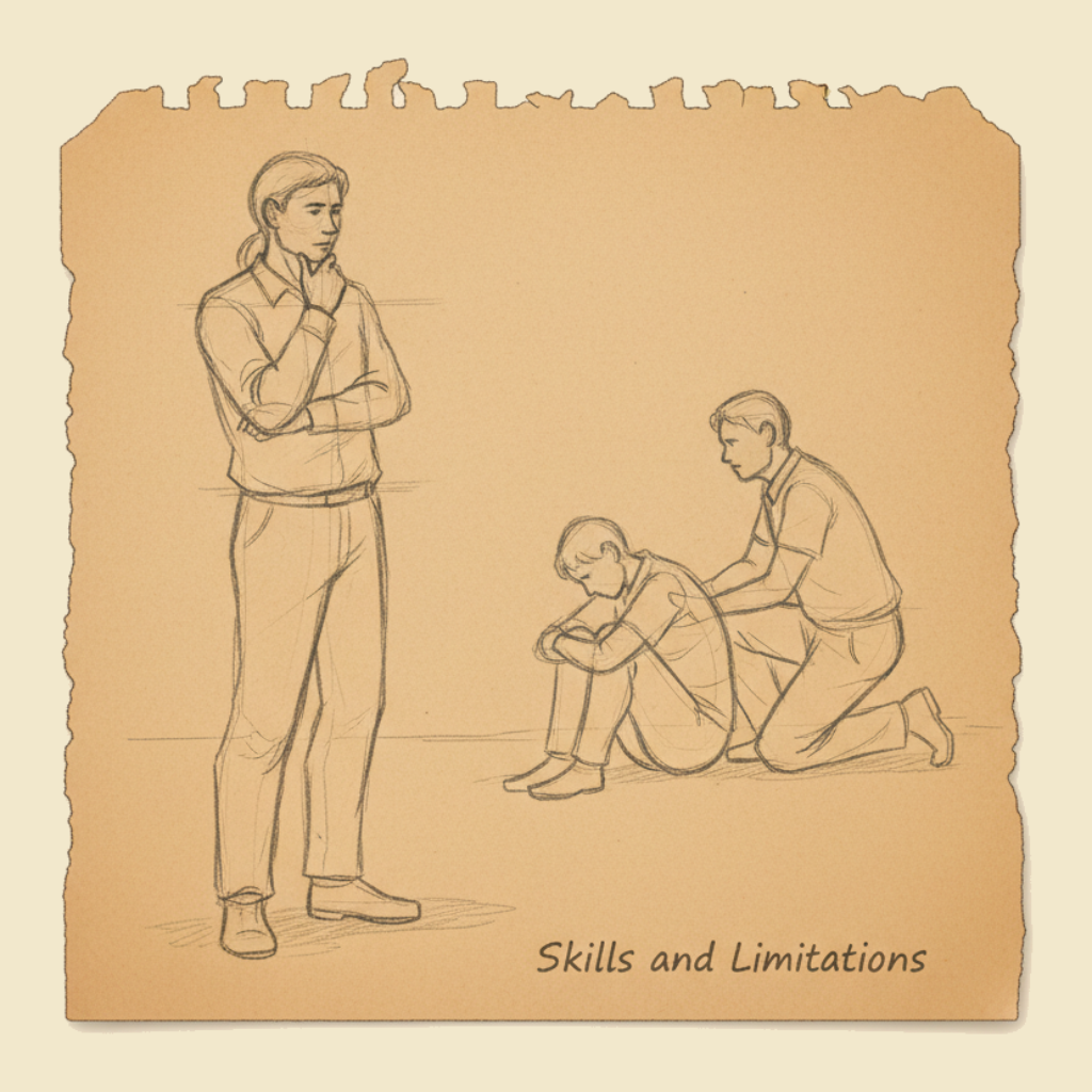 Field sketch: Knowing your own skills and limitations