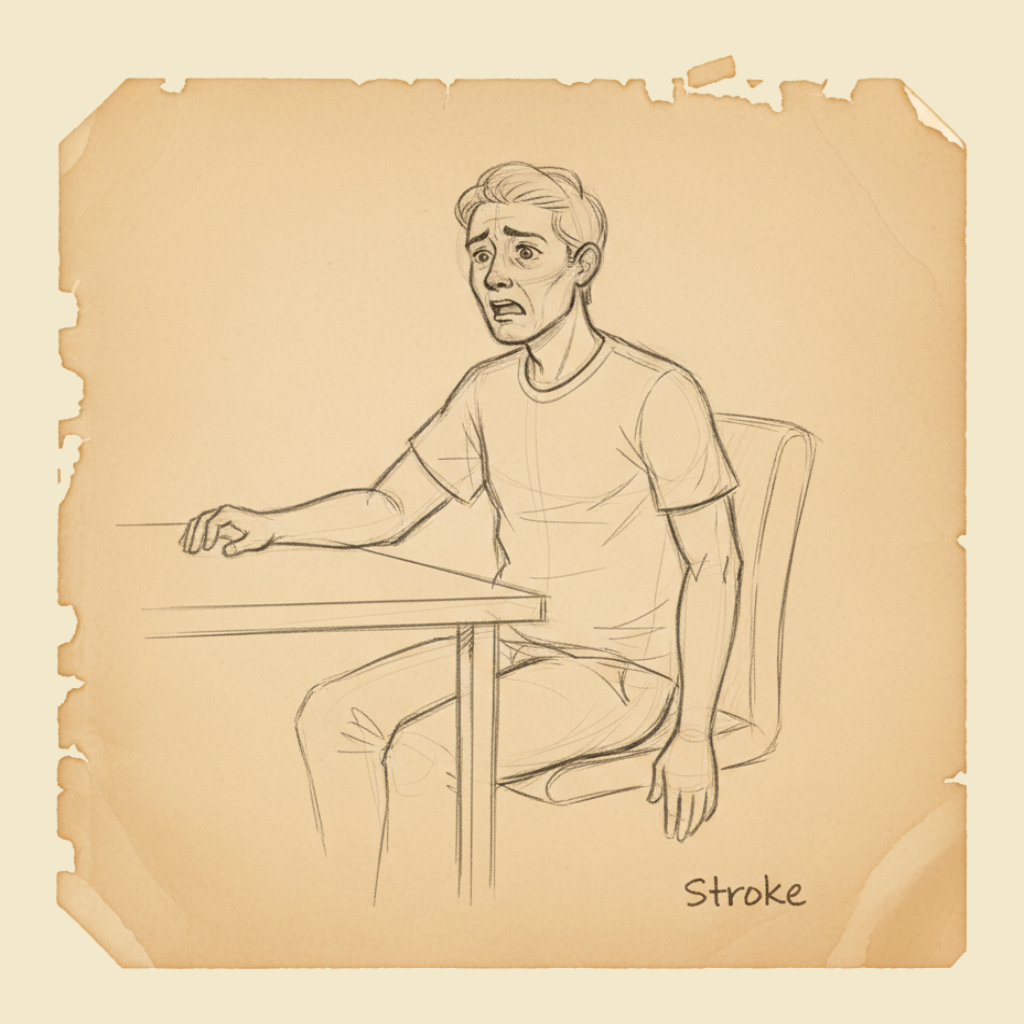 Field sketch: Stroke — F.A.S.T., and time is brain