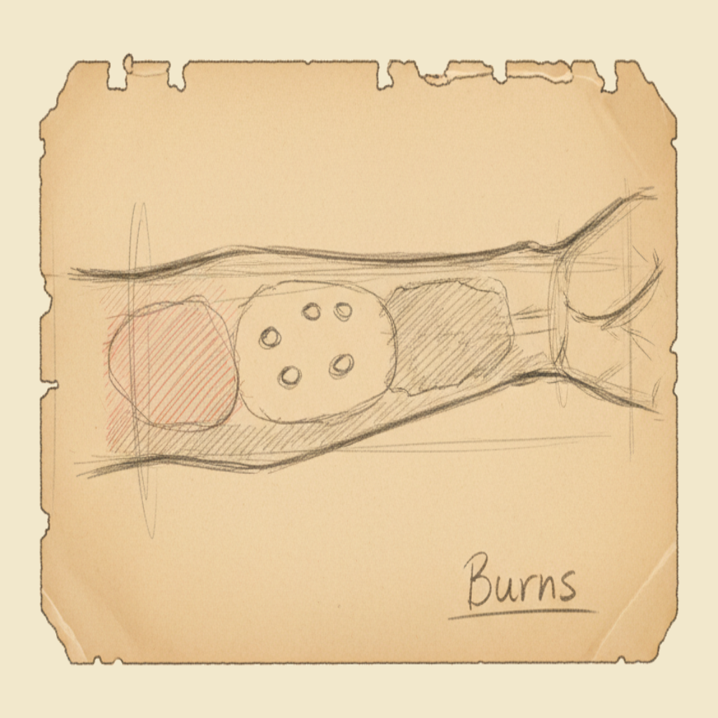 Field sketch: Burns