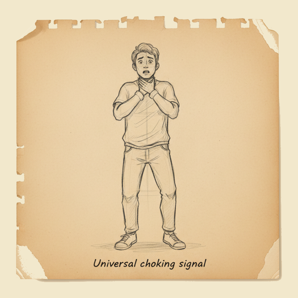 Illustration: Choking