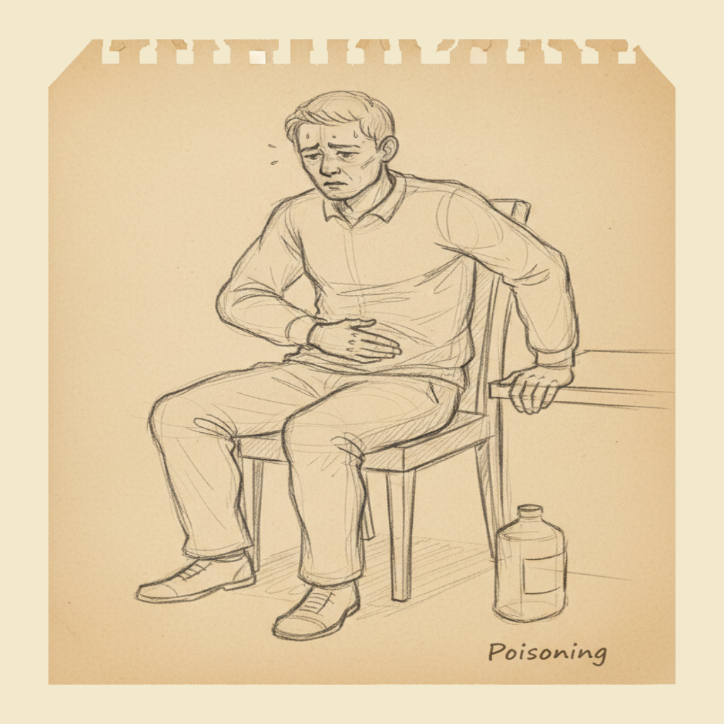 Field sketch: Poisoning