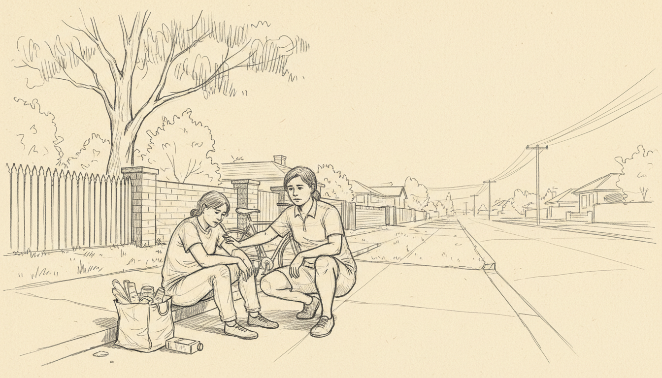 Field sketch: Provide basic emergency life support